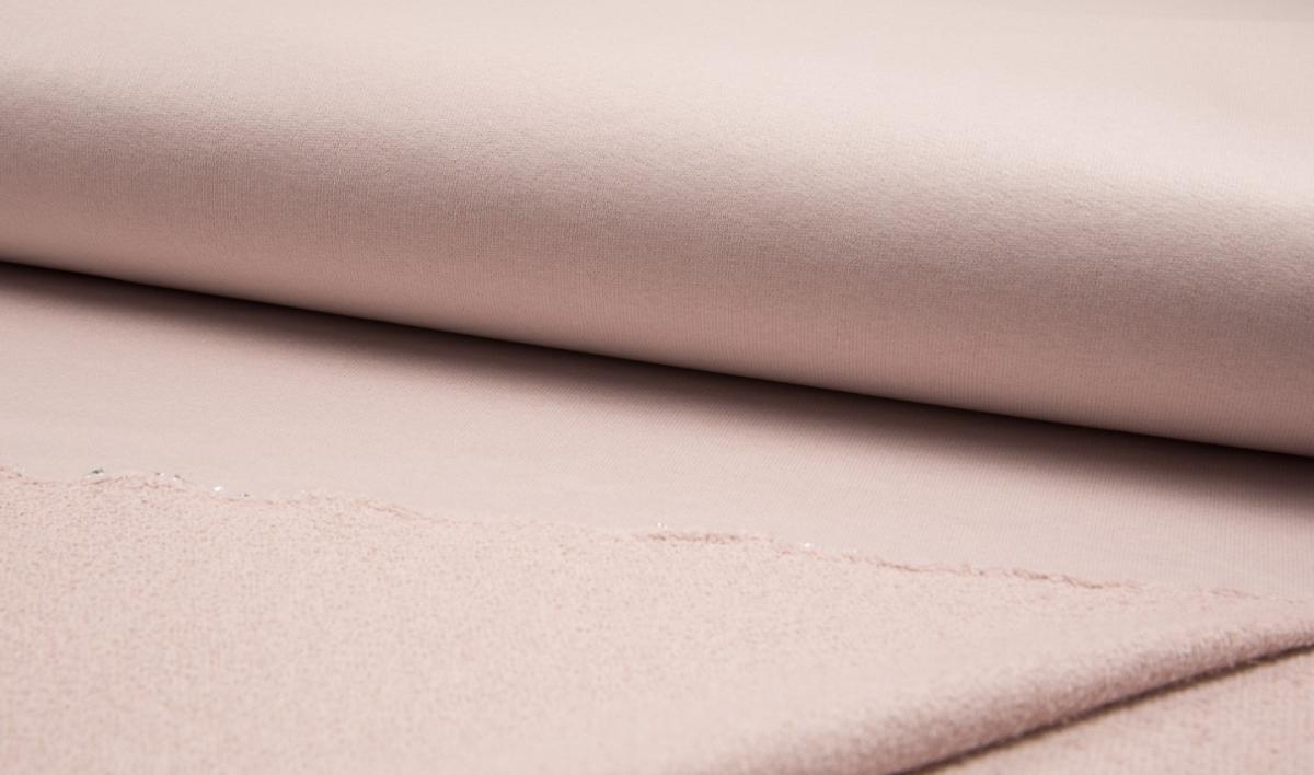 Coated Sweat - beschichteter Sweat - lachs